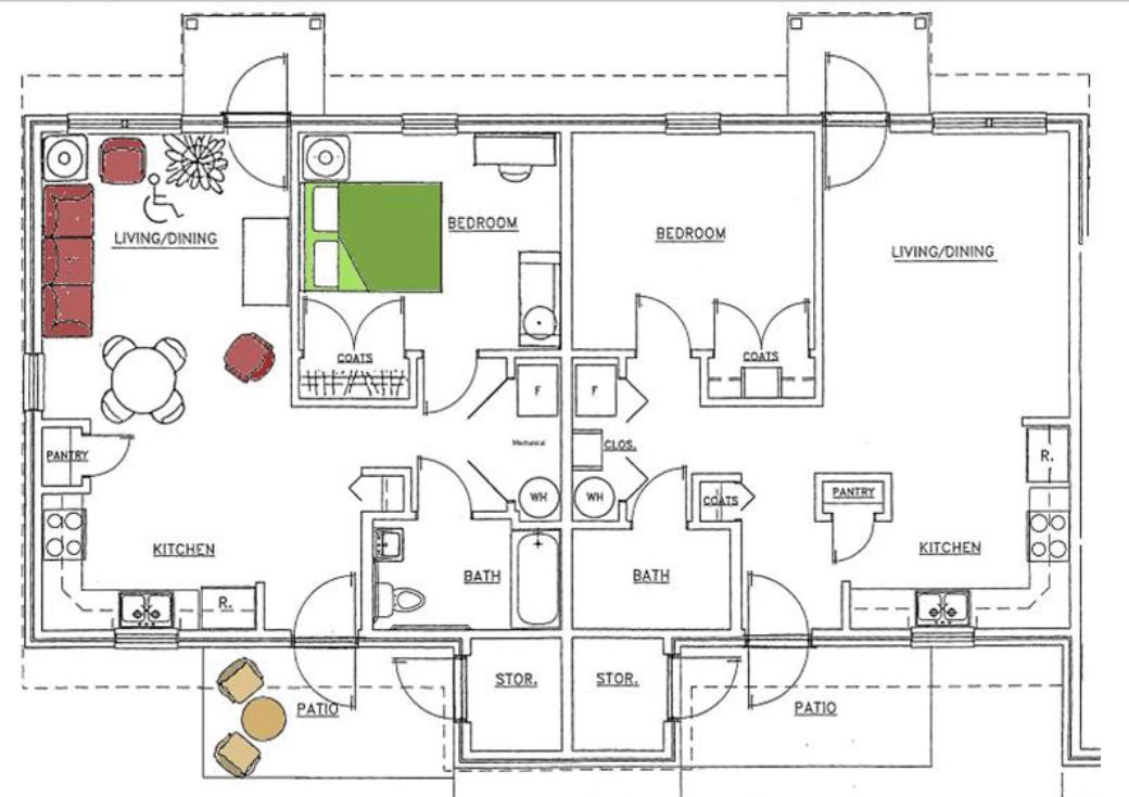 Blue Mountain Estates - Unit Floorplans