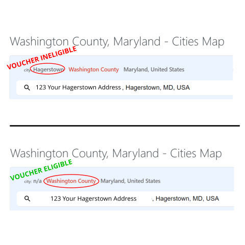 Voucher Location Eligibility