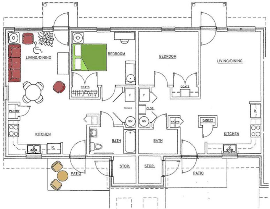 Springfield Manor - Unit Floorplans